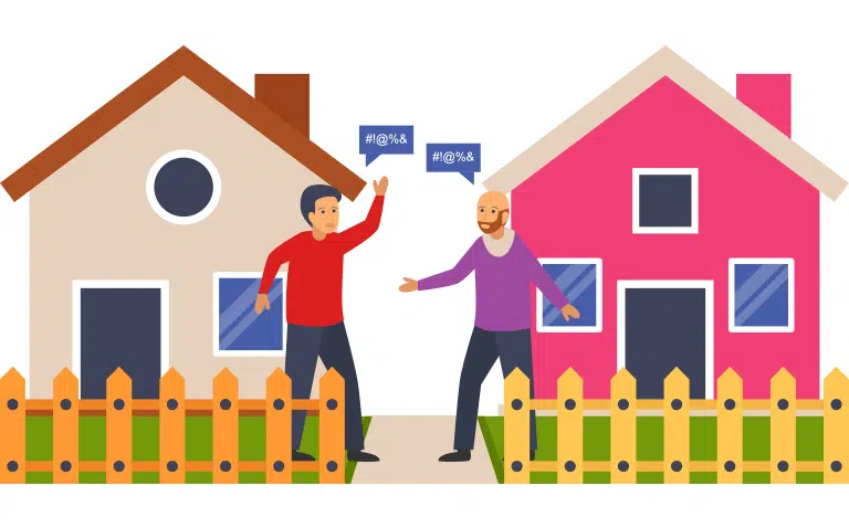 Can I paint my neighbour's wall on my side? 1 Can I paint my Neighbours wall on my side? - Faulkner Surveyors Oxford