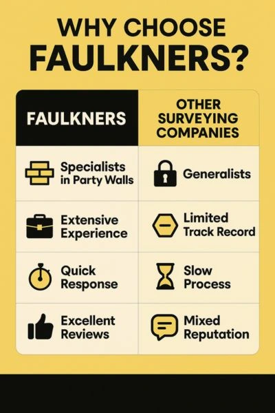 Can I Alter The Party Wall Surveyor? - A Crucial Guide From Faulkner Surveyors 4 Party Wall Mediation {bane} Faulkner Surveyors Oxford Best Surveyor Near me Oxford