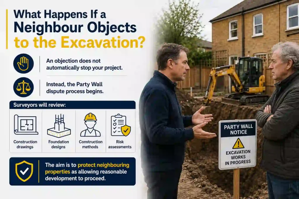 The Complete Guide to Section 6 Excavation Notices 3 What Happens If a Neighbour Objects to the Excavation Oxford